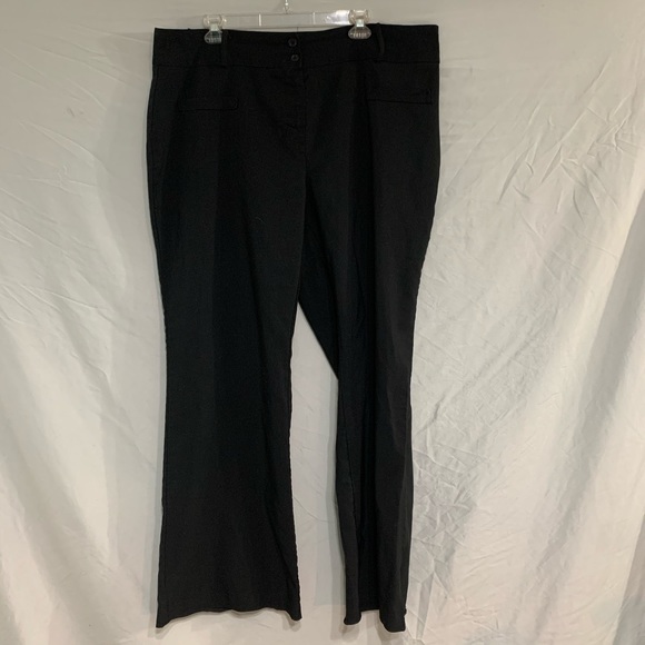 Dots Black Dress Pants Size 18 - Picture 1 of 5